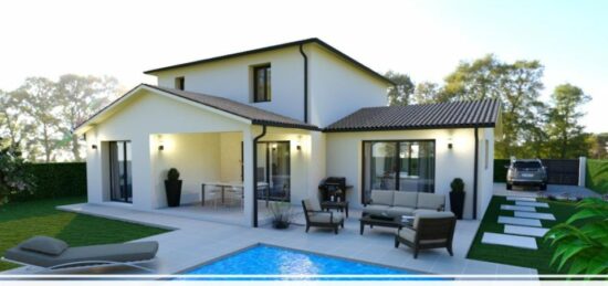 Maison neuve à Mios, Nouvelle-Aquitaine