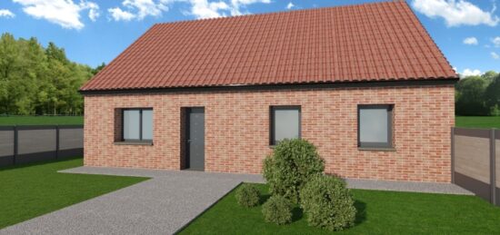 Maison neuve à Sallaumines, Hauts-de-France