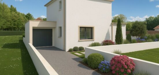 Maison neuve à Riantec, Bretagne