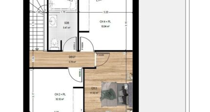 La Membrolle-sur-Longuenée Maison neuve - 2401562-961modele920240729WEsX9.jpeg Maisons France Confort