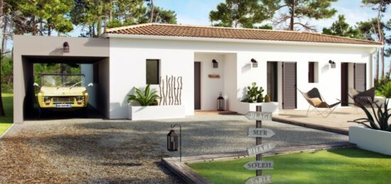 Maison neuve à Tosse, Nouvelle-Aquitaine