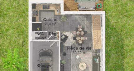 Trélazé Maison neuve - 2438004-4586modele920210617X25ac.jpeg Maisons France Confort