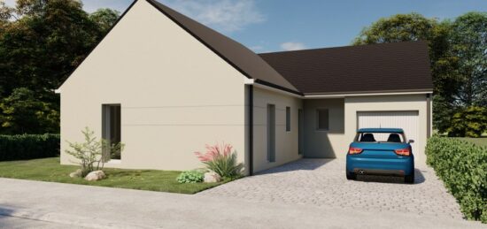 Maison neuve à Mazé, Pays de la Loire