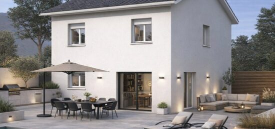 Maison neuve à Vaulx, Auvergne-Rhône-Alpes