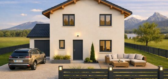 Maison neuve à Vaulx, Auvergne-Rhône-Alpes