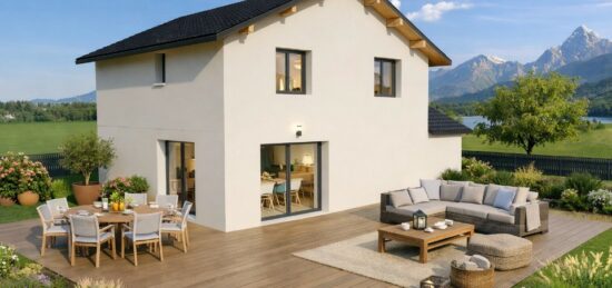 Maison neuve à , Haute-Savoie