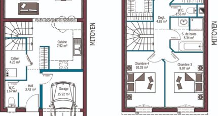 Artigues-près-Bordeaux Maison neuve - 2493339-3980modele620180824vesMW.jpeg Maisons France Confort
