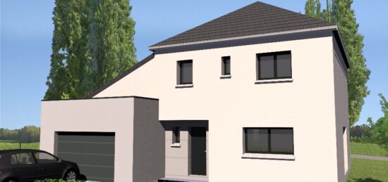 Maison neuve à Parigné-l'Évêque, Pays de la Loire