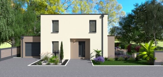 Maison neuve à Parigné-l'Évêque, Pays de la Loire