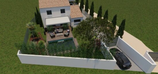 Maison neuve à Mas-Blanc-des-Alpilles, Provence-Alpes-Côte d'Azur