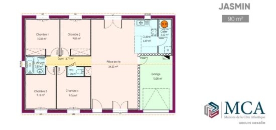 Maison neuve à , Charente-Maritime