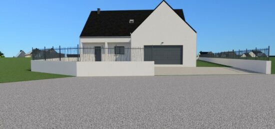 Maison neuve à La Croix-en-Touraine, Centre-Val de Loire