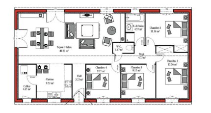 Salles Maison neuve - 2431461-10393modele1020230821vbUWJ.jpeg Maisons France Confort
