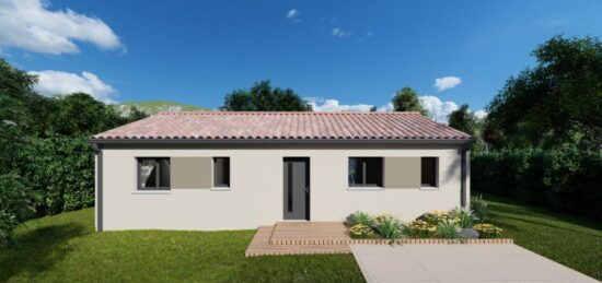 Maison neuve à Gastes, Nouvelle-Aquitaine