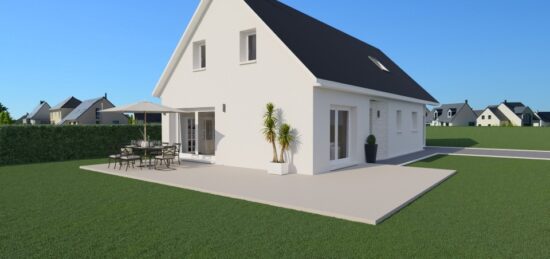 Maison neuve à Fauville-en-Caux, Normandie