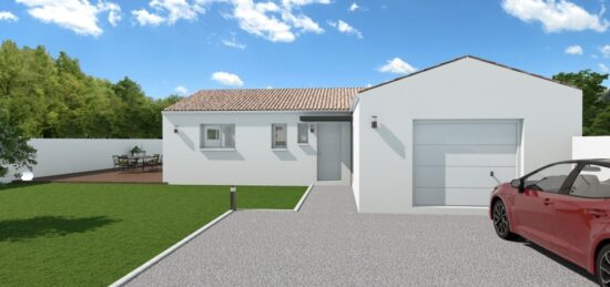 Maison neuve à Bouin, Pays de la Loire