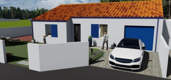 Maison neuve à Saint-Gilles-Croix-de-Vie, Pays de la Loire