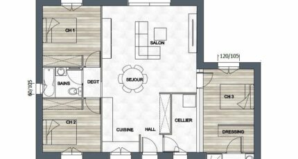 Saint-Jean-de-Monts Maison neuve - 2494679-7159modele9202402020OWom.jpeg Maisons France Confort