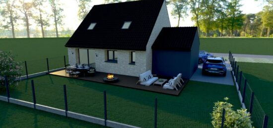 Maison neuve à , Nord