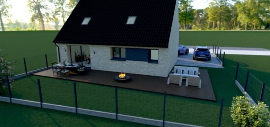 Maison neuve à , Pas-de-Calais