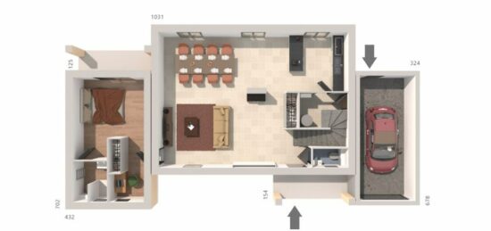Maison neuve à , Pyrénées-Orientales