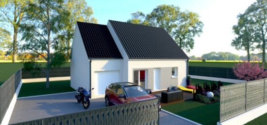 Maison neuve à Le Bois-Robert, Normandie