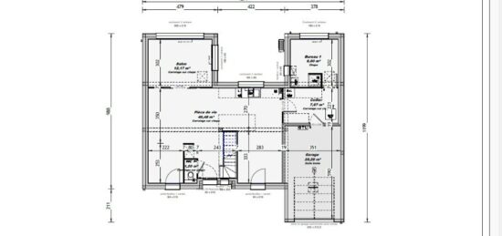 Maison neuve à , Mayenne