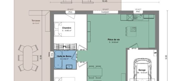 Maison neuve à , Eure