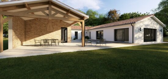 Maison neuve à , Landes