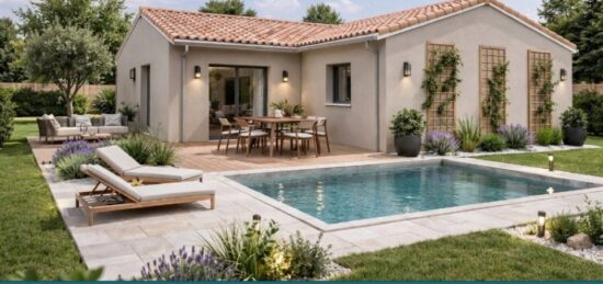 Maison neuve à Meschers-sur-Gironde, Nouvelle-Aquitaine