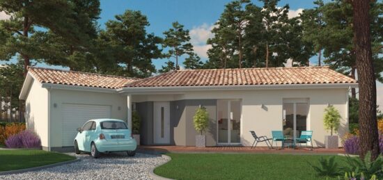Maison neuve à Saint-Magne, Nouvelle-Aquitaine