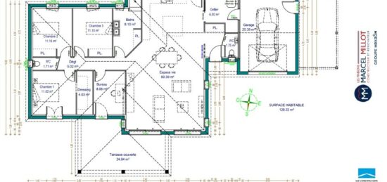 Maison neuve à , Haute-Vienne