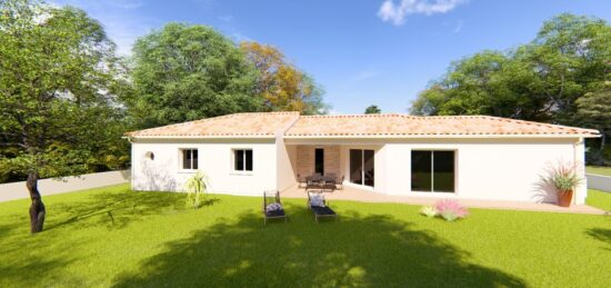 Maison neuve à Nercillac, Nouvelle-Aquitaine