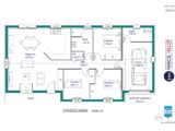 Maison à construire à Bellac (87300) 2496282-3290modele820190125cRBKG.jpeg Maisons France Confort