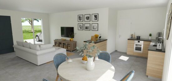 Maison neuve à Druye, Centre-Val de Loire