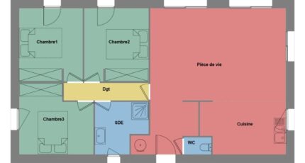 Landerneau Maison neuve - 2496660-6245modele620250213LgXHS.jpeg Maisons France Confort