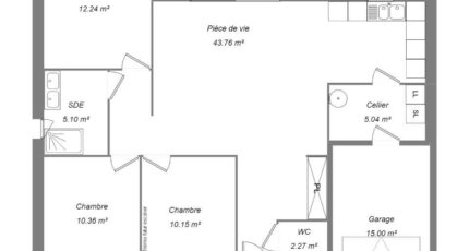 Crézancy-en-Sancerre Maison neuve - 2445956-5001modele820220427GSADQ.jpeg Maisons France Confort