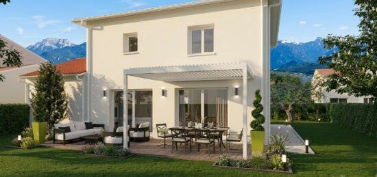 Maison neuve à Marcilloles, Auvergne-Rhône-Alpes