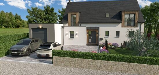 Maison neuve à Bénodet, Bretagne