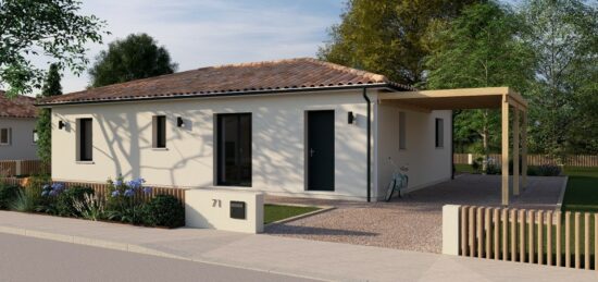 Maison neuve à Marmont-Pachas, Nouvelle-Aquitaine