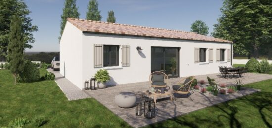 Maison neuve à Le Chay, Nouvelle-Aquitaine