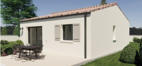 Maison neuve à Étaules, Nouvelle-Aquitaine