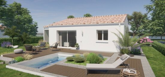 Maison neuve à Le Gua, Nouvelle-Aquitaine