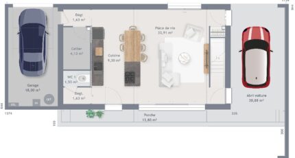 Quincy Maison neuve - 2497810-4586modele820200407fda94.jpeg Maisons France Confort