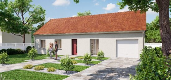 Maison neuve à La Châtre, Centre-Val de Loire