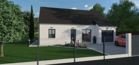 Maison neuve à Méasnes, Nouvelle-Aquitaine