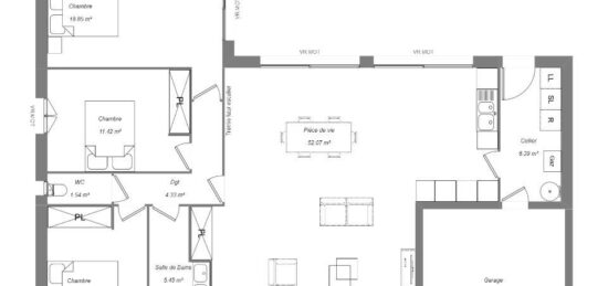 Maison neuve à , Creuse