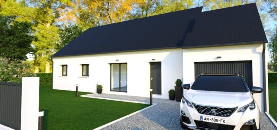 Maison neuve à La Chapelle-Taillefert, Nouvelle-Aquitaine