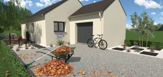 Maison neuve à Tinténiac, Bretagne