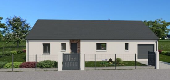 Maison neuve à Mosnes, Centre-Val de Loire